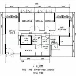 Blk 636B Senja Parc View (Bukit Panjang), HDB 4 Rooms #546676211